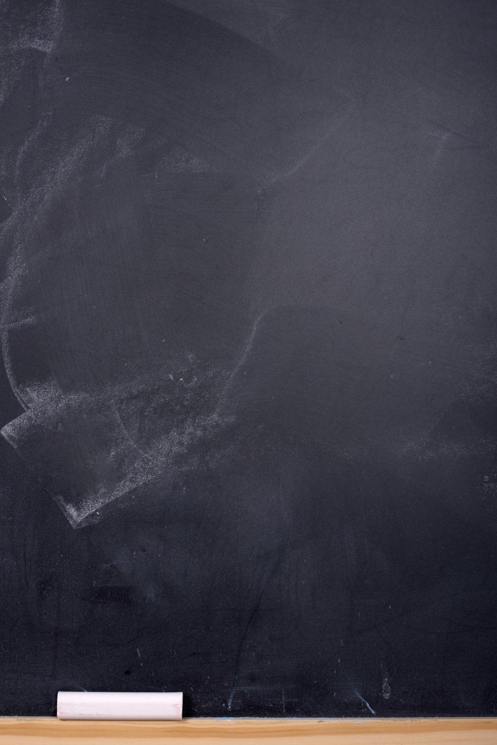 Blackboard With Chalk